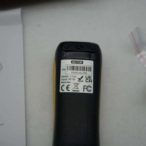 NEW NETUM C750 Bluetooth Portable 2.4G Wireless QR Bar Code Reader - Picture 4 of 7